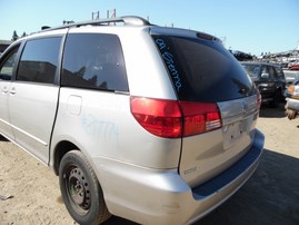 2004 TOYOTA SIENNA XLE SILVER 3.3L AT 2WD Z17774